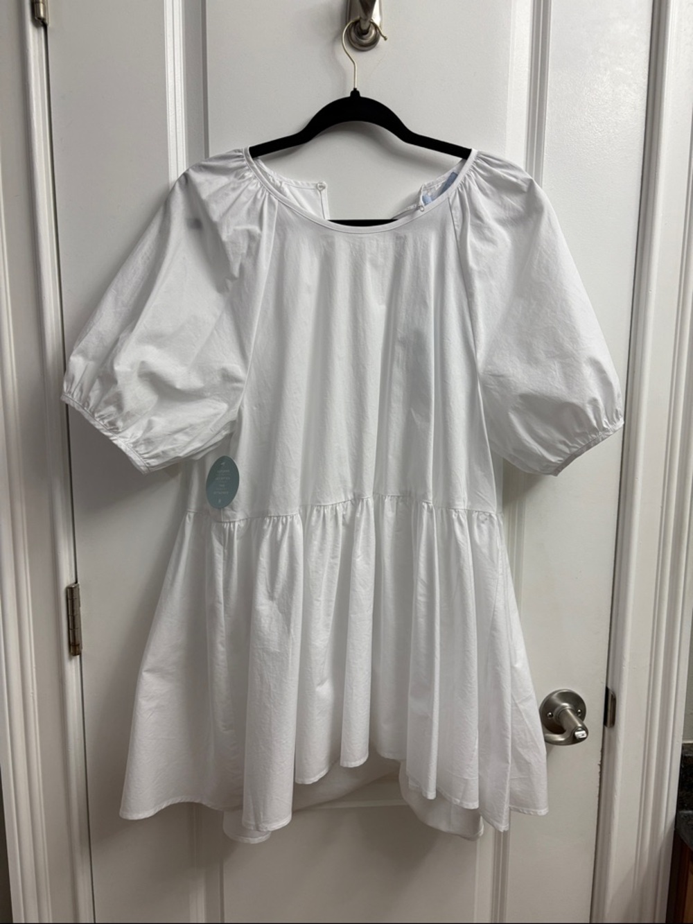 Hill House White Tunic - The Francesca Top (M)